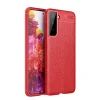 Samsung Galaxy S21 Plus Kılıf Auto Focus Kapak - Kırmızı