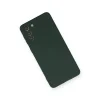 Samsung Galaxy S21 Plus Kılıf Nano İçi Kadife Silikon - Koyu Yeşil