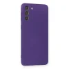 Samsung Galaxy S21 Plus Kılıf Nano İçi Kadife Silikon - Mor