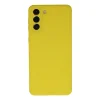 Samsung Galaxy S21 Plus Kılıf Nano İçi Kadife Silikon - Sarı
