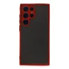 Samsung Galaxy S22 Ultra Kılıf Montreal Silikon Kapak - Kırmızı
