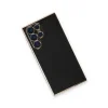 Samsung Galaxy S22 Ultra Kılıf Volet Silikon - Siyah