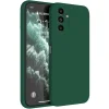 Samsung Galaxy S23 Fe Kılıf First Silikon - Koyu Yeşil