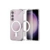 Samsung Galaxy S23 Kılıf Magneticsafe Şeffaf Silikon - Şeffaf