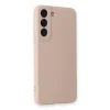 Samsung Galaxy S23 Kılıf Nano İçi Kadife Silikon - Pudra