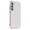 Samsung Galaxy S23 Kılıf Volet Silikon - Beyaz
