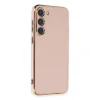 Samsung Galaxy S23 Kılıf Volet Silikon - Pembe