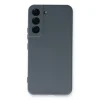 Samsung Galaxy S23 Plus Kılıf Nano İçi Kadife Silikon - Gri