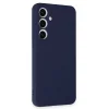 Samsung Galaxy S24 Fe Kılıf Nano İçi Kadife Silikon - Lacivert