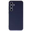 Samsung Galaxy S24 Fe Kılıf Nano İçi Kadife Silikon - Lacivert