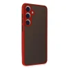 Samsung Galaxy S24 Kılıf Montreal Silikon Kapak - Kırmızı