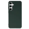 Samsung Galaxy S24 Plus Kılıf First Silikon - Koyu Yeşil