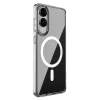 Samsung Galaxy S25 Edge Kılıf Magneticsafe Şeffaf Silikon - Şeffaf