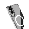 Samsung Galaxy S25 Edge Kılıf Magneticsafe Şeffaf Silikon - Şeffaf