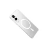 Samsung Galaxy S25 Edge Kılıf Pc Zara Magsafe Şeffaf Kılıf - Şeffaf
