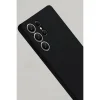 Samsung Galaxy S25 Ultra Kılıf Nano İçi Kadife Silikon - Siyah