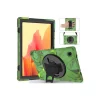 Samsung Galaxy T220 Tab A7 Lite 8.7 Kılıf Amazing Tablet Kapak - Kamuflaj