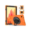 Samsung Galaxy T220 Tab A7 Lite 8.7 Kılıf Amazing Tablet Kapak - Turuncu