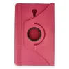 Samsung Galaxy T590 Tab A 10.5 Kılıf 360 Tablet Deri Kılıf - Pembe