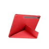 Samsung Galaxy X610 Tab S9 Fe Plus 12.4 Kılıf Kalemlikli Mars Tablet Kılıfı - Kırmızı