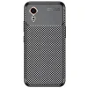 Samsung Galaxy Xcover 7 Kılıf Auto Focus Karbon Kapak - Siyah