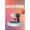 Şarjlı Çok Fonksiyonlu El Süpürgesi Mini Vakumlu Araç Süpürgesi