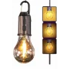 Şarjlı Dekoratif Kamp Lambası Askılı Ampul Led Işık Type-C Girişli