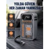 Şarjlı Kablosuz Hava Pompası – 150 PSI Basınç, LED Ekran ve 6000mAh Batarya