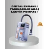 Şarjlı Kablosuz Hava Pompası – 150 PSI Basınç, LED Ekran ve 6000mAh Batarya