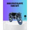 Şarjlı Kablosuz PS4 Oyun Kolu Titreşimli Hassas Kontrol