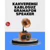 Şarjlı Mini Retro Radyo Bluetooth Hoparlör Çoklu Bağlantı Seçenekli