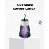 Şarjlı Mor Işıklı Sivrisinek Öldürücü Lamba – Sessiz ve Kimyasal İçermez