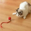 Şarjlı Otomatik Hareketli Kedi Köpek İçin 360 Derece Dönen İnteraktif Akıllı Oyun Topu