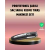 Şarjlı Saç Sakal Kesim Makinesi Detaylı Kesim İçin Hassas Başlıklı
