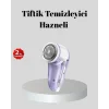 Şarjlı Tiftik Temizleyici – Çıkarılabilir Hazneli, Anti-Statik Fırçalı, USB Şarjlı