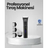 Şarjlı Tıraş Makinesi –Dijital Ekranlı, Hızlı Şarjlı, Profesyonel Kesim Seti