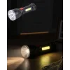 Şarjlı Uzun Menzilli El Feneri 9 LED Dayanıklı ve Güçlü