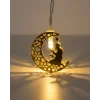 Secde Eden Adam Figürlü Ay Tasarımlı Ramazan LED Işık