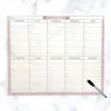 Şeffaf Kendiliğinden Yapışkanlı Kalemli Haftalık Planlayıcı 40cm-50cm (5047)