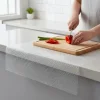 Şeffaf Pvc Kaydırmaz Raflık Dolap İçi Çekmece Örtüsü 45x300 Cm