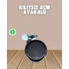Sehpa ve Ekipmanlar İçin Kilitsiz 4 cm Ayak 4’lü