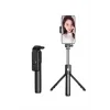 Selfie Çubuğu Tripod Bluetooth Kumandalı Selfie Çubuğu Telefon Tutucu