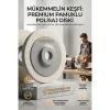 Sert 100mm Yün aj Flap Keçe - Matkap Ve Spiral Uyumlu Metal Cam Parlatma Çarkı 723110
