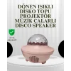 Sesle Etkileşimli Yıldız Projektörlü Gece Lambası – Bluetooth Hoparlörlü, USB Girişli, Dönen Okyanus