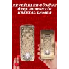 Sevgililer Günü İçin Hediye Kristal Lamba Sevgiliye Hediye USB Şarjlı Gece Lambası