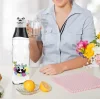 Sevimli Panda Tasarımlı Cam Suluk  Sızdırmaz 1000 ML
