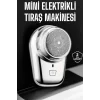 Seyahat Tipi Tıraş Makinesi Taşınabilir Kablosuz Mini Paslanmaz Çelik