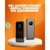 Seyahat ve İş İçin Çok Dilli Taşınabilir Çeviri Makinesi