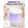 Seyehat Tipi Mini Oje Kurutucu Ultraviole Mor Işık Protez Tırnak Kurutucu Yeni Nesil