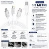 shopwave 3ü 1 Arada Tasarım: Type-C, USB-A ve Micro USB